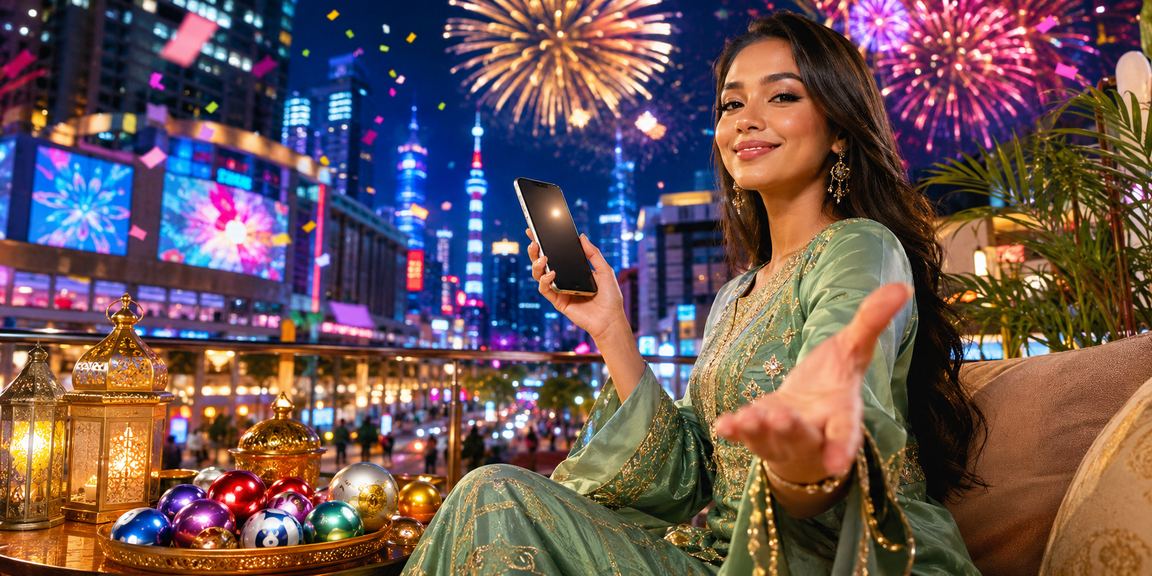 Suasana perayaan Hari Raya bermain loteri kasino di Kuala Lumpur