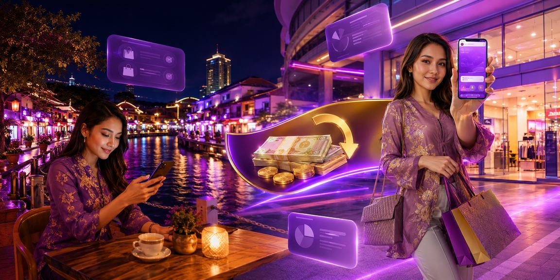 Pengguna Malaysia menikmati bonus cashback dalam talian bergaya Melayu di Melaka