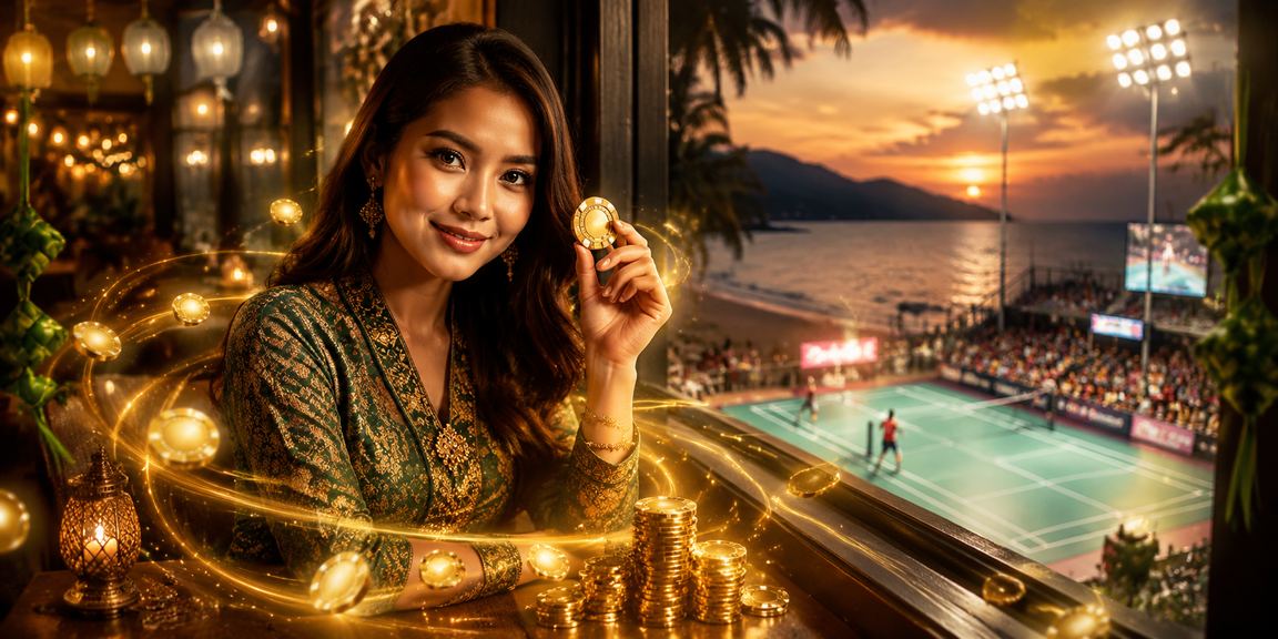 Suasana pertaruhan kasino di Penang semasa Hari Raya bergaya Melayu